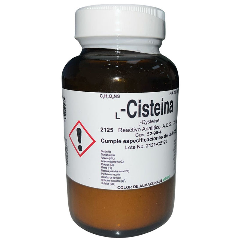 L- Cisteina De 25 G Fagalab ID-1643946