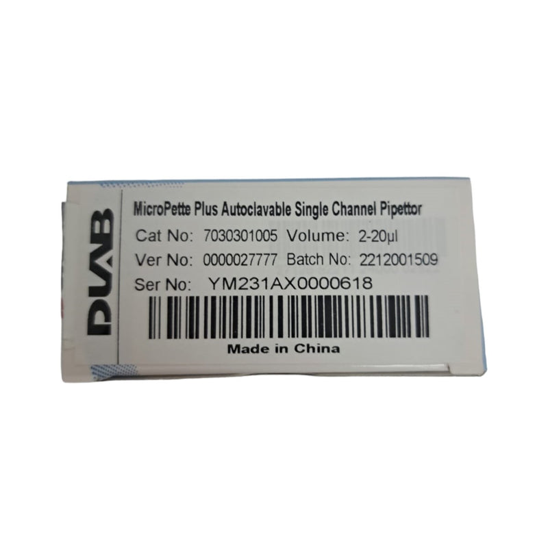 Micropipeta Dlab 2-20 Ul Autoclavable ID-2479548