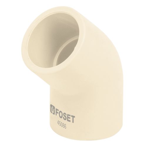 Codo Cpvc 45º 1/2'' 10 Piezas 45086 Foset