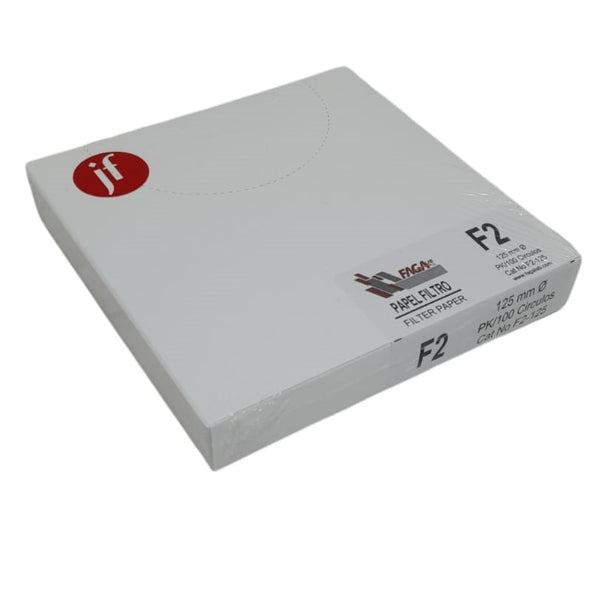 Papel Filtro Cualitativo C/100 F2-125 Fagalab