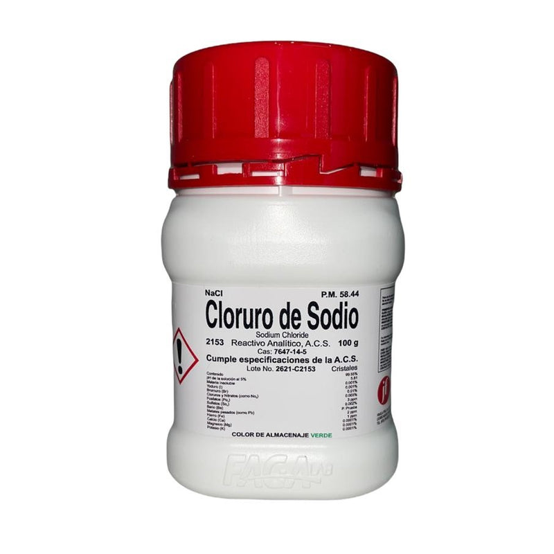 Cloruro De Sodio R. A. De 100 G Fagalab ID-1638819