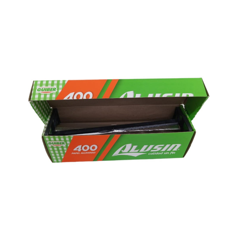 Papel Aluminio Jumbo Grueso 400M Paj400G Alusin ID-2543043
