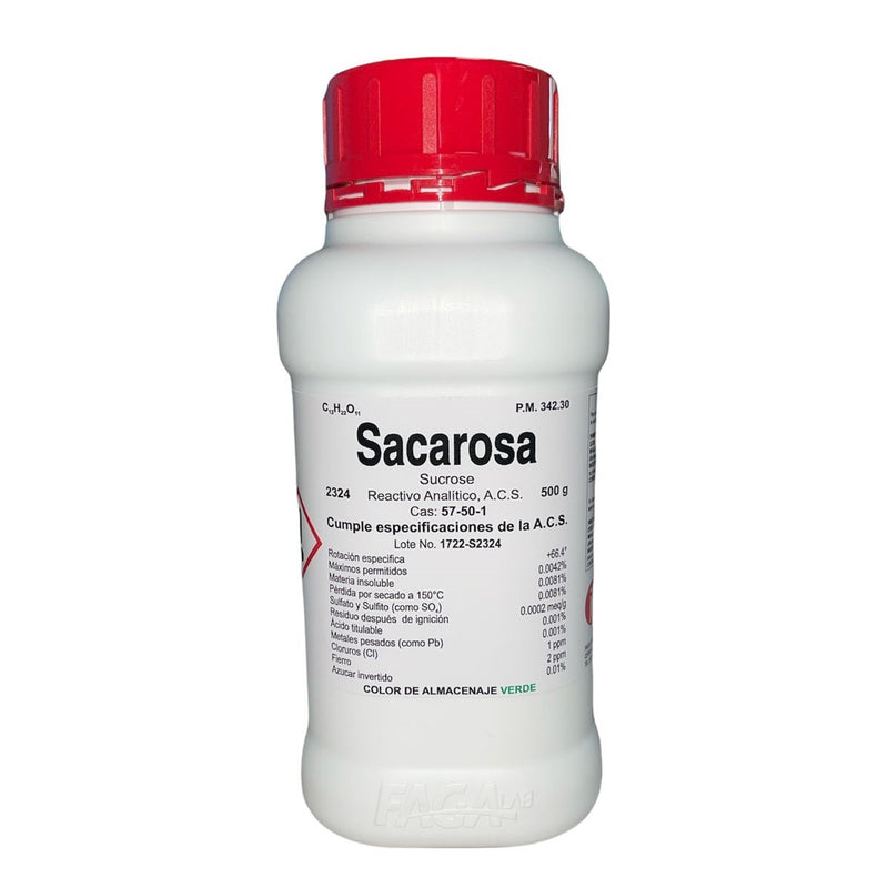 Sacarosa R. A. De 500 G Fagalab ID-1639698