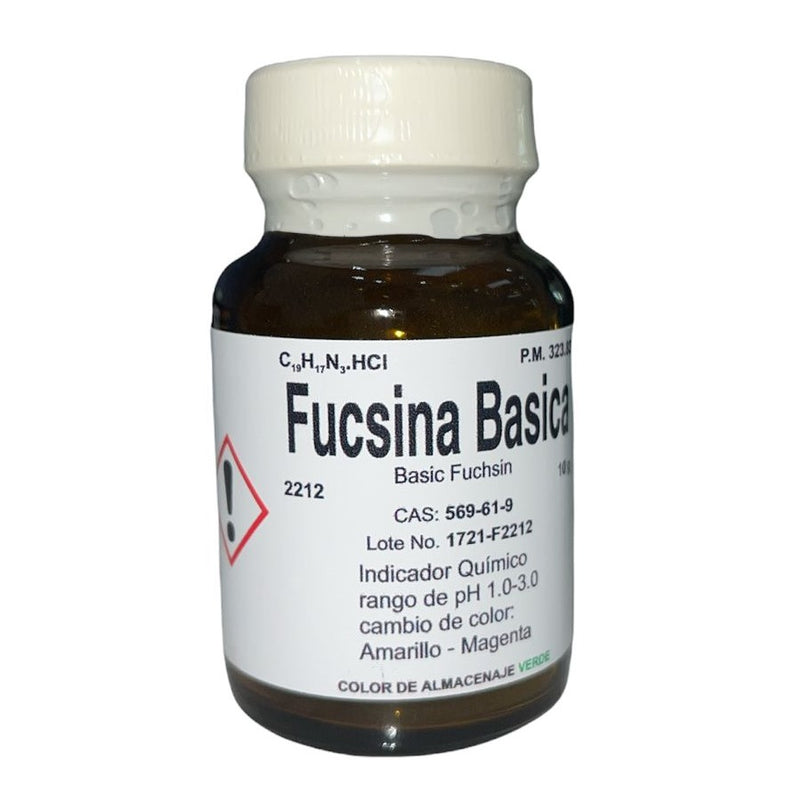 Fucsina Básica De 10 G Fagalab Colorante ID-1644040