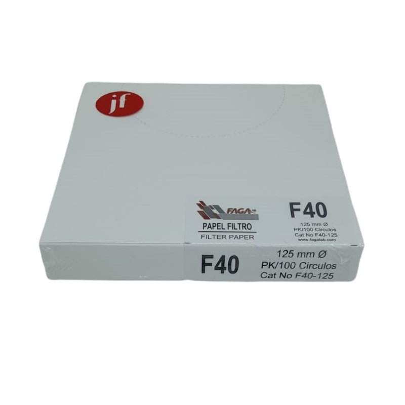 Papel Filtro Cuantitativo C/100 F40-125 Fagalab ID-1649000