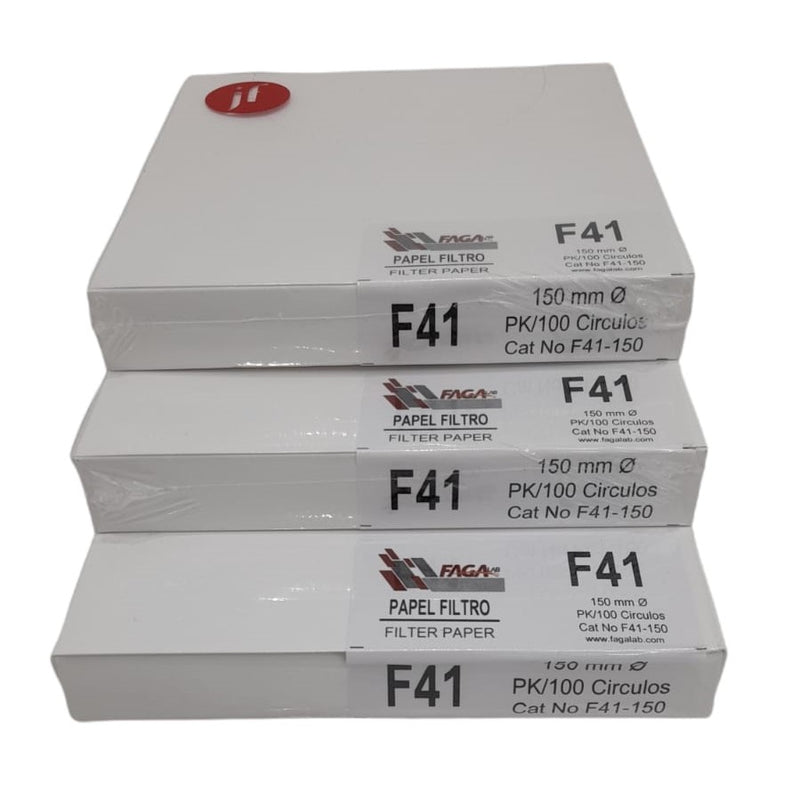 Paquete De 3 Papel Filtro Cuantitativo F41-150 Fagalab ID-1649166