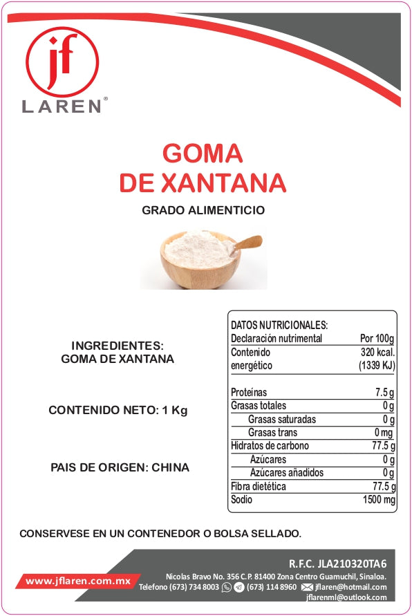 Goma De Xantana 1Kg Jf Laren ID-2465461