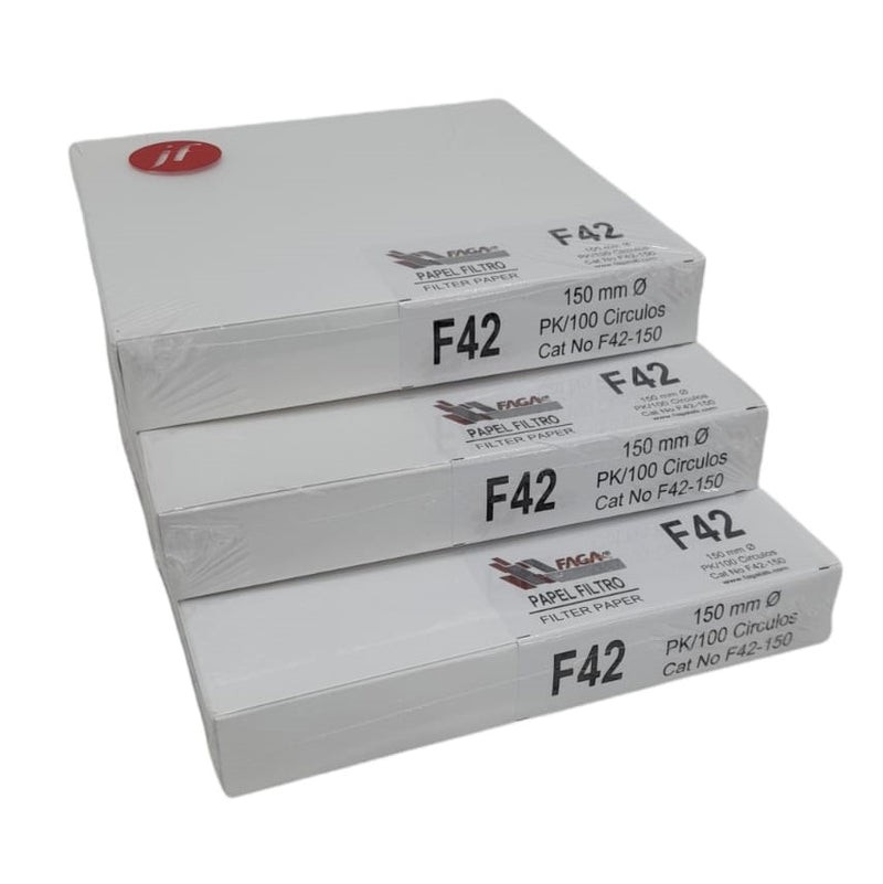 Paquete De 3 Papel Filtro Cuantitativo F42-150 Fagalab ID-1648832