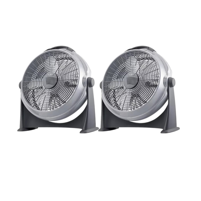 Ventilador De Piso Gris Freal-2020 Paquete Con 2 Piezas Man ID-2477656