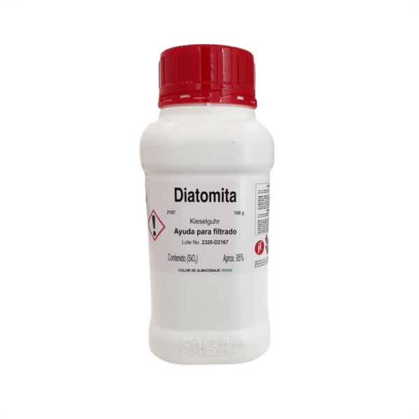 Diatomita R. A. de 100g Fagalab