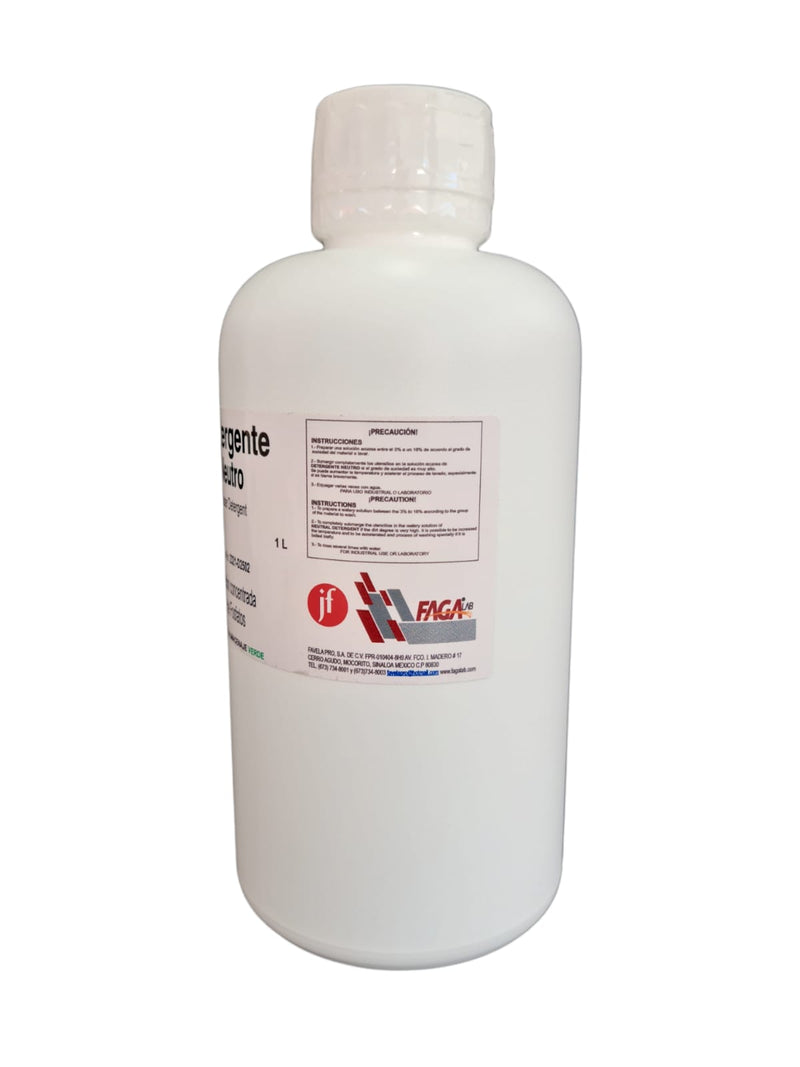 Detergente Neutro P/Laboratorio Biodegradable 1 L Fagalab ID-1689978