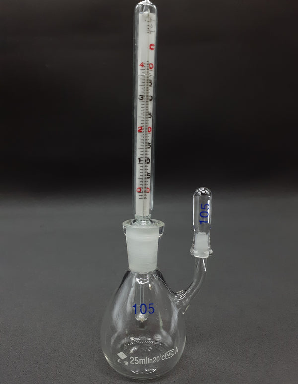 Picnómetro 25 Ml con Termómetro Jf Lhabo