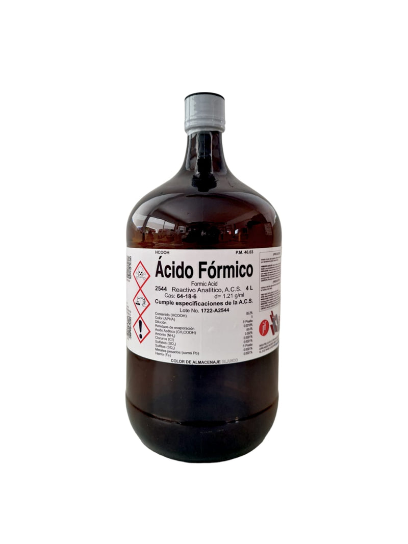 Acido Formico 88% R.A. De 4L Fagalab ID-2372234