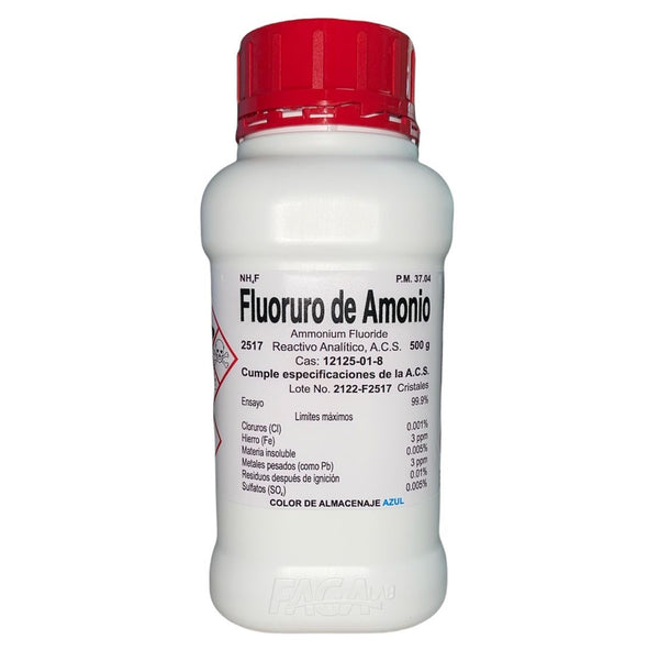 Fluoruro de Amonio R. A. 500 G Fagalab