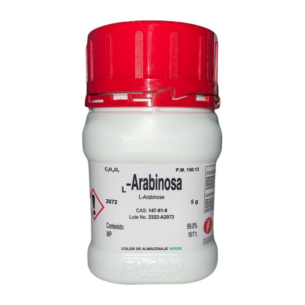 L-arabinosa R. A. de 5 G Fagalab