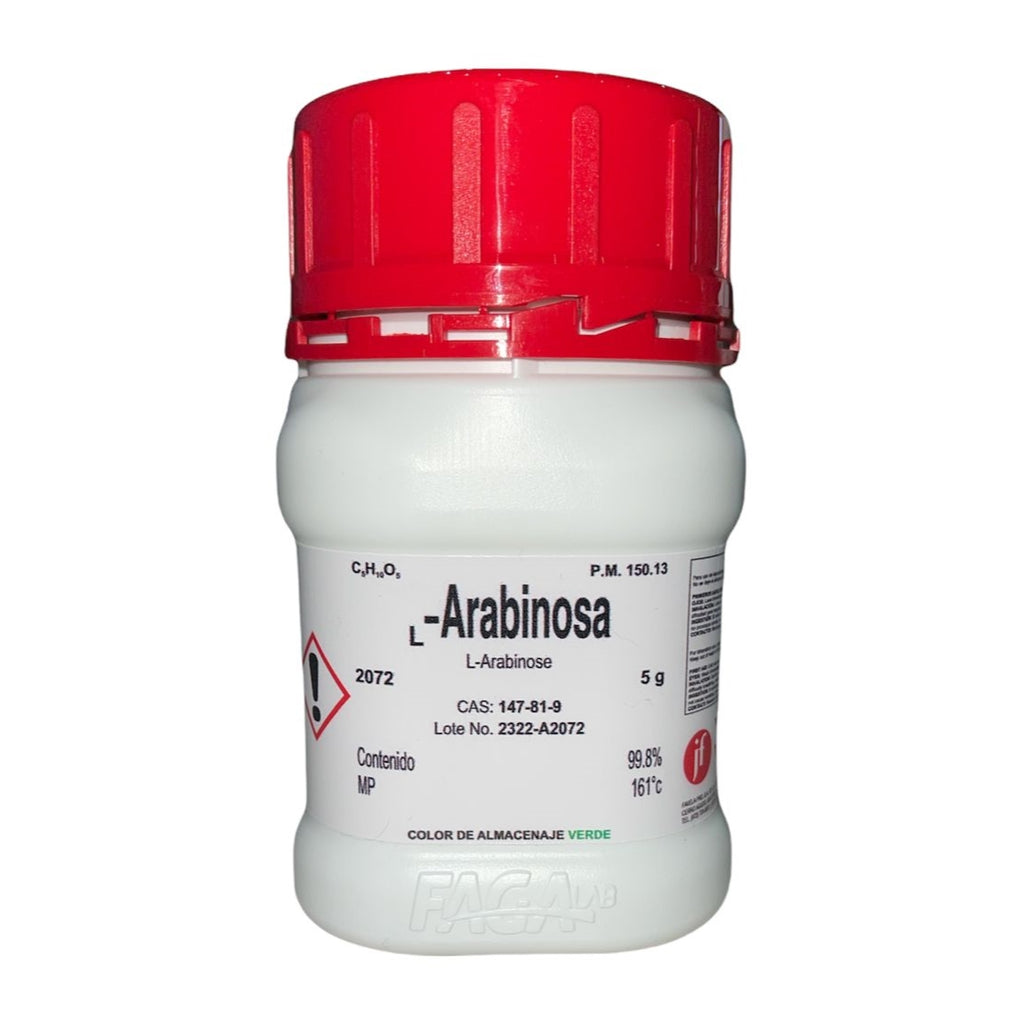 L-arabinosa R. A. de 5 G Fagalab