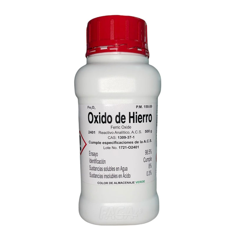 Oxido De Hierro R. A. De 500 G Fagalab ID-1671154