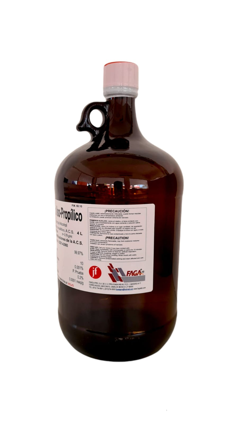 Alcohol Iso-Propilico 4 Litros Fagalab ID-1687796