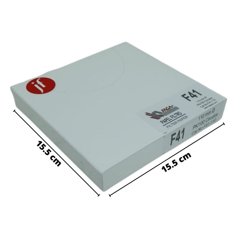 Papel Filtro Cuantitativo C/100 F41-110 Fagalab ID-1649176