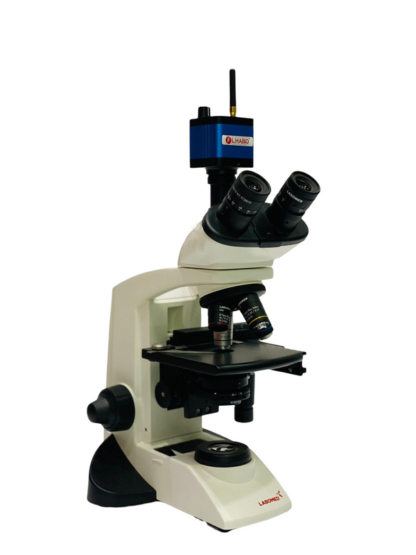 Microscopio Digital Cxl Led con Camara Jf Lhabo 16mp Labomed
