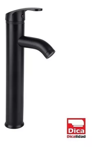 Monomando Alto para Lavabo Negro Mate 4435.2 Dica
