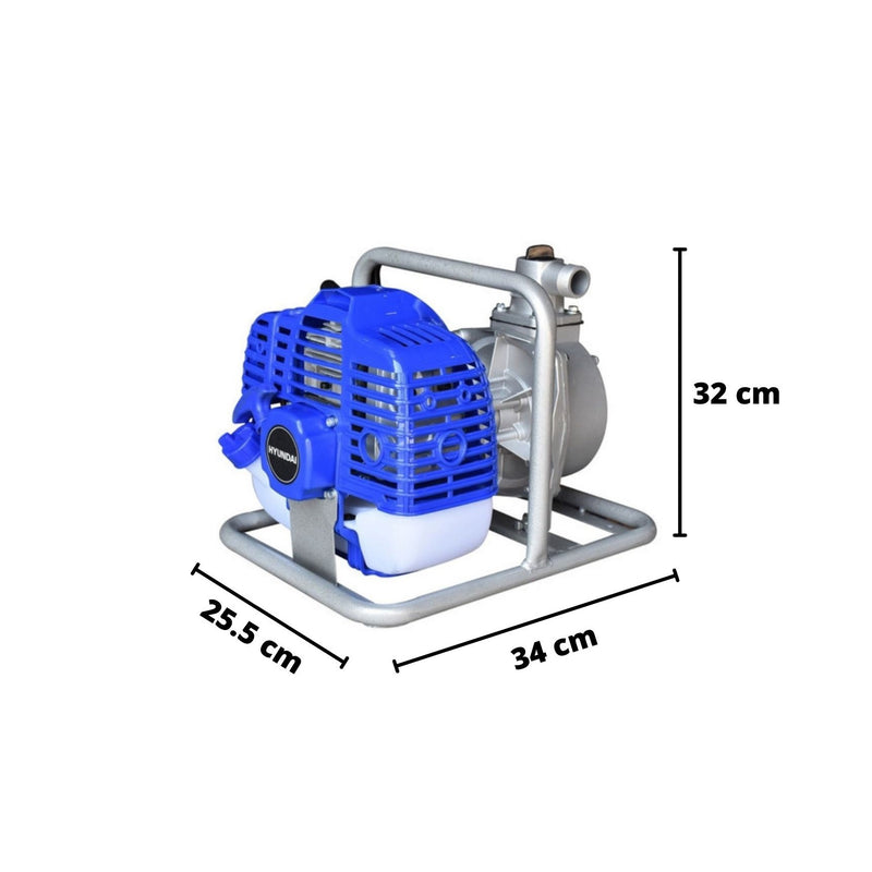 Motobomba Autocebante Portátil 2Hp 1X1 2T Hyundai ID-1622236