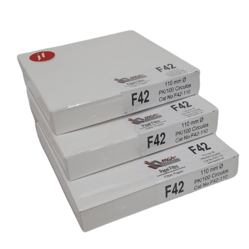 Paquete De 3 Papel Filtro Cuantitativo F42-110 Fagalab ID-1649206