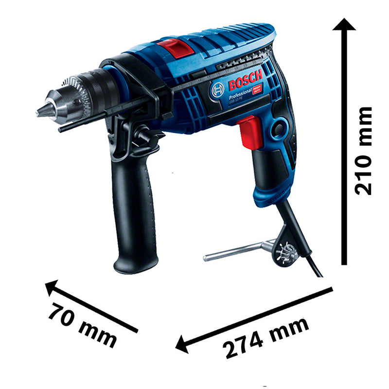 Taladro Rotomartillo Percusion 650W Gsb 13 060123D5G1 Bosch ID-2097665