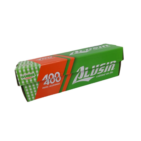 Papel Aluminio Jumbo Grueso 400m Paj400g Alusin