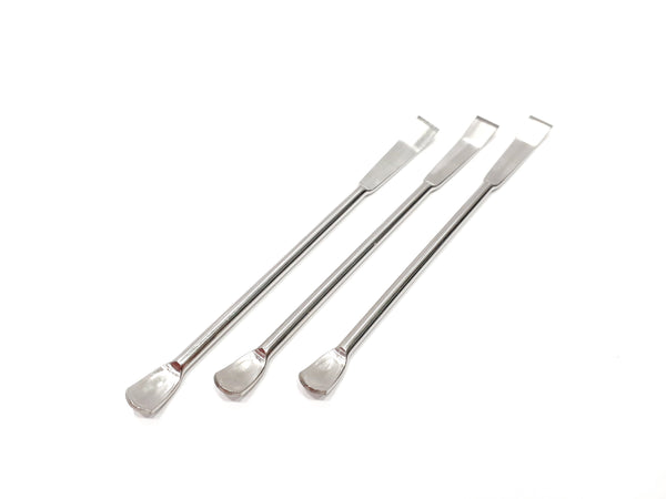 Paquete con 3 Espatula- Cuchara de Acero Inoxidable 10cm Jf Lhabo