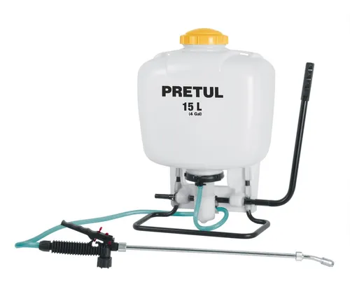 Fumigador de Mochila, 15 Lts Pipeta de Laton Agricola 24583 Pretul
