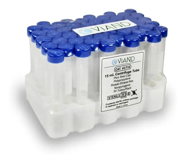 Tubo para Centrifuga 15ml Pk/50 Viand