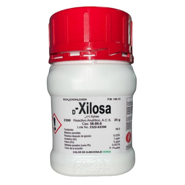 D-xilosa R. A. de 25 G Fagalab