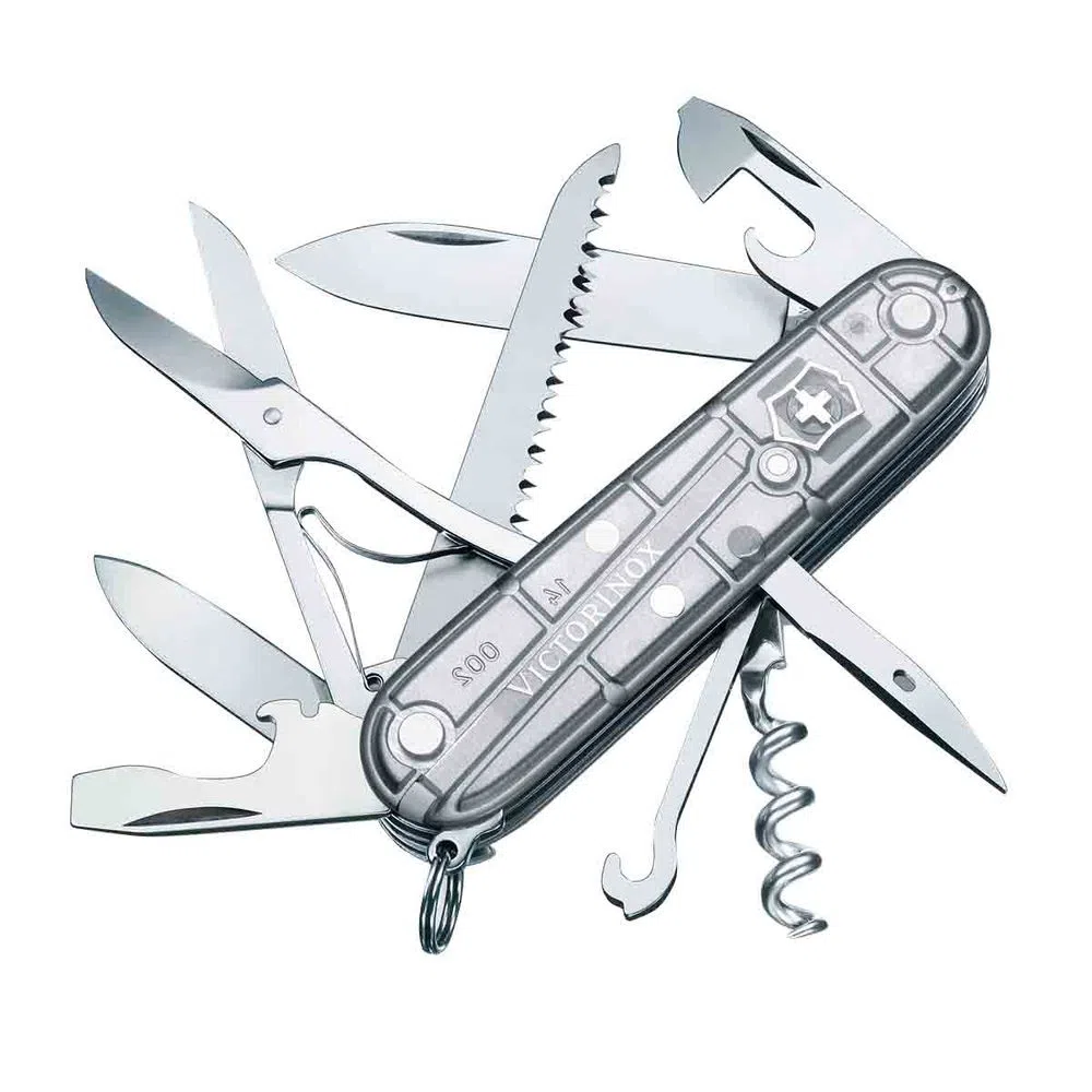 Navaja Huntsman, Silvertech, 15 Usos 1.3713.t7 Victorinox