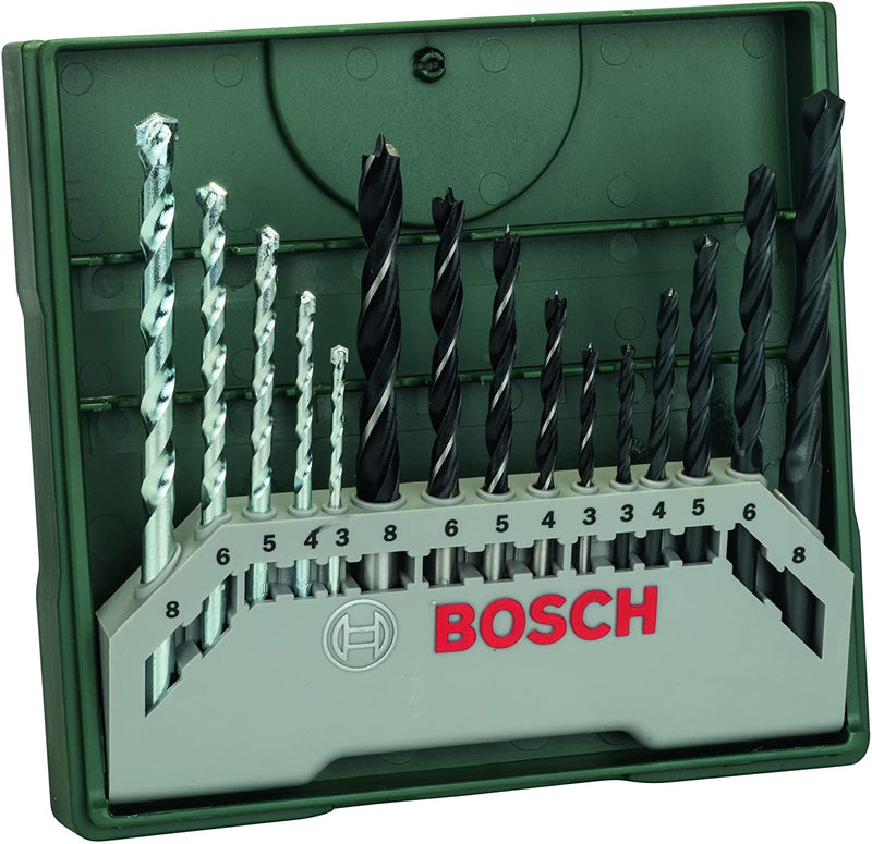 Set 15 Brocas Mixto Mini X-Line 2607019675 Bosch ID-1935113