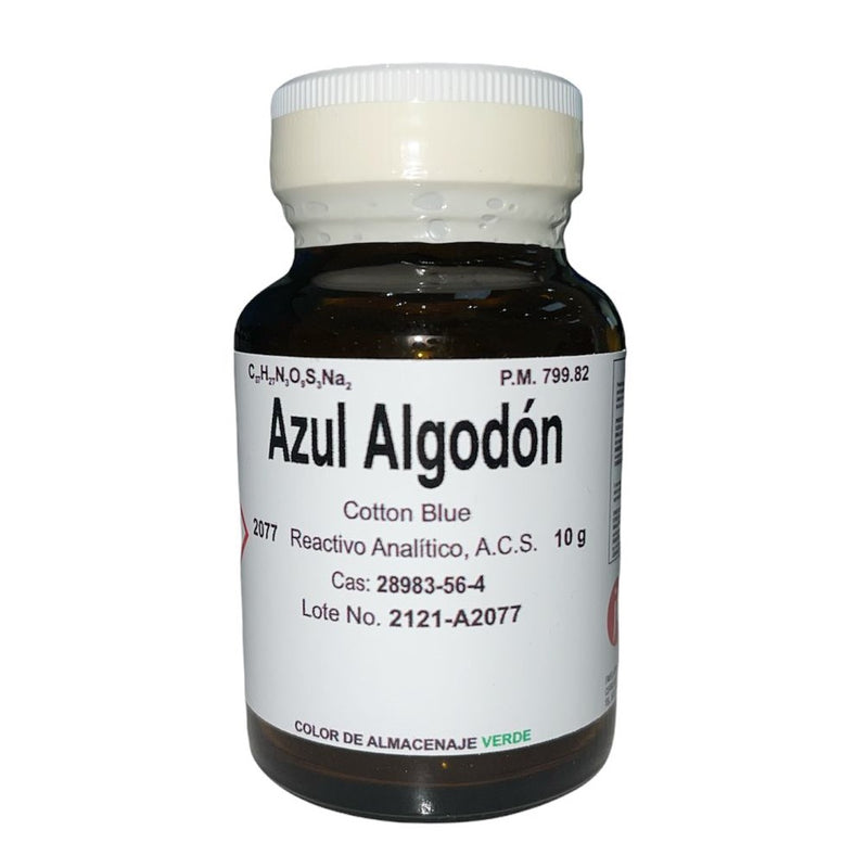 Azul Algodón 10 G Fagalab Colorante ID-1643857