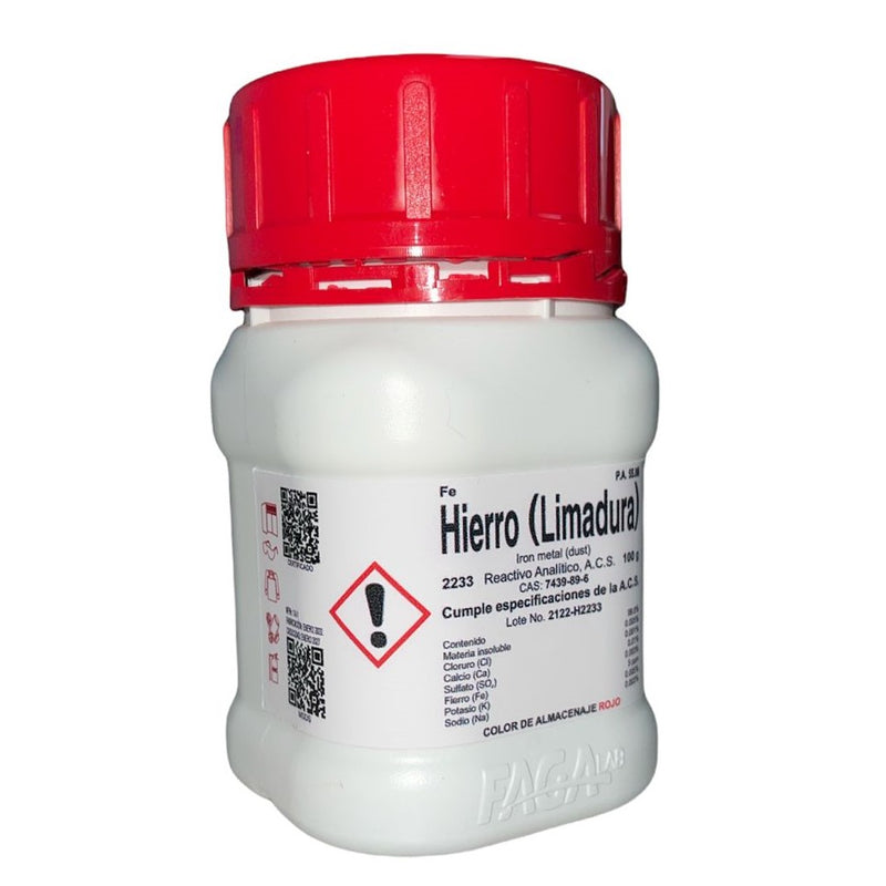 Hierro Metal (Limadura) R. A. De 100 G Fagalab ID-1656248