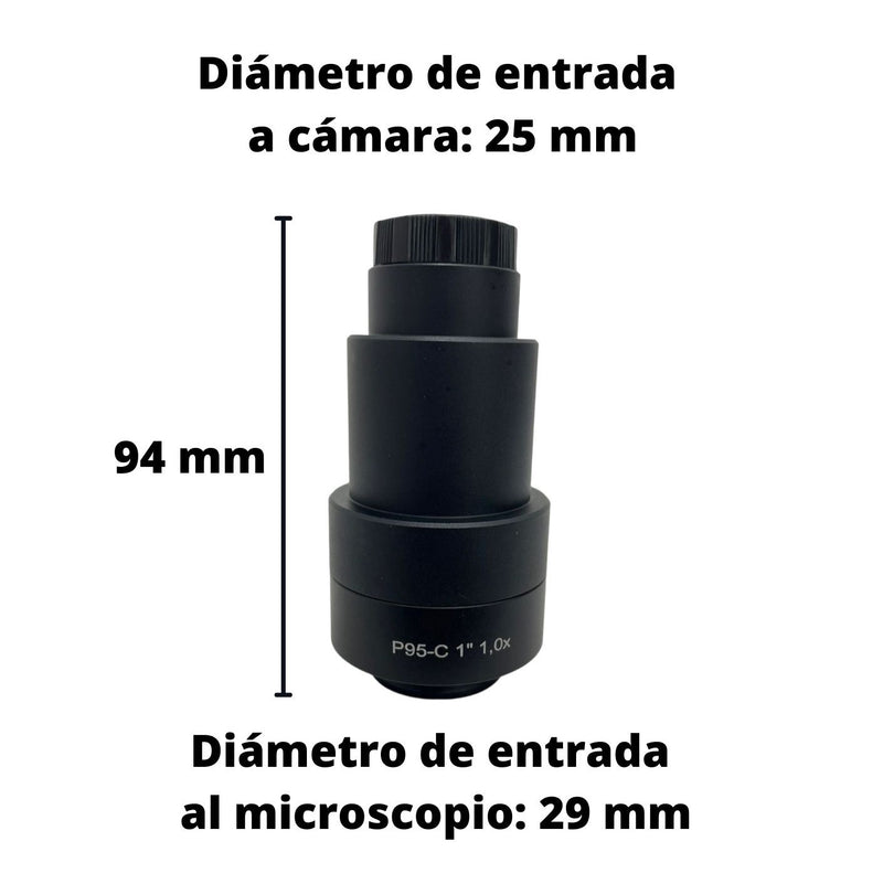 Adaptador De Cámara Para Microscopio 1X Zeiss ID-1983900