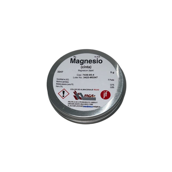 Cinta de Magnesio R. A. Pieza 5 G Fagalab