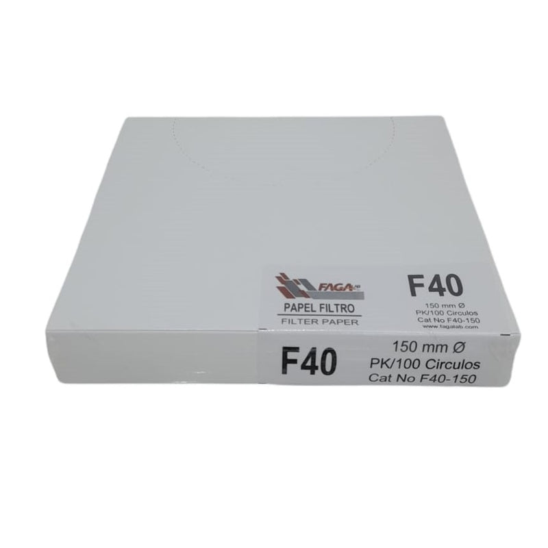 Papel Filtro Cuantitativo C/100 F40-150 Fagalab ID-1649113