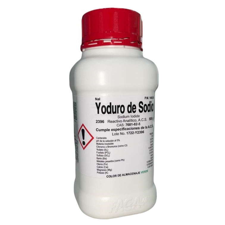 Yoduro De Sodio R. A. 500 G Fagalab ID-1669692