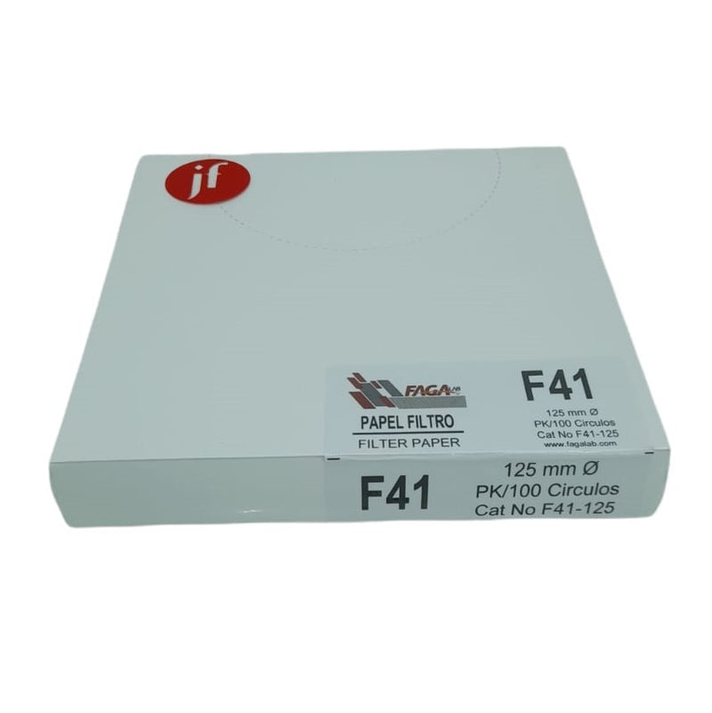 Papel Filtro Cuantitativo C/100 F41-125 Fagalab ID-1649218