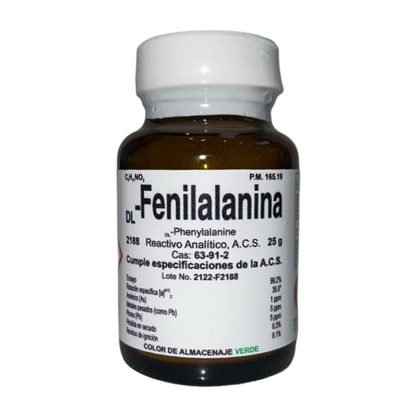 L- Fenilalanina de 25 G Fagalab
