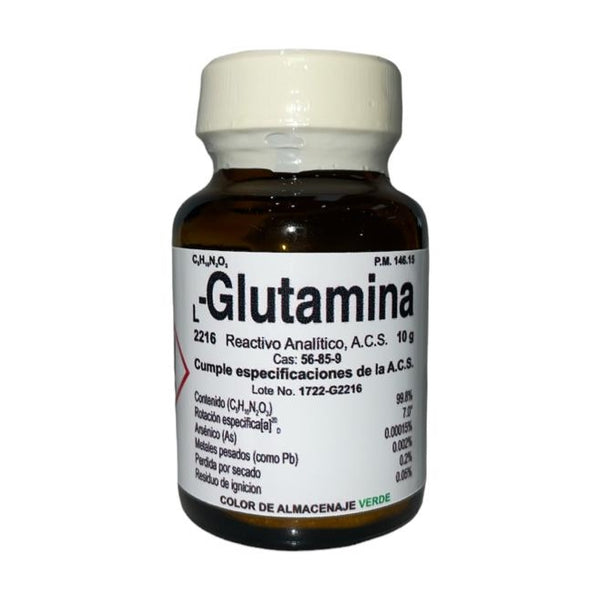 L- Glutamina de 10 G Fagalab