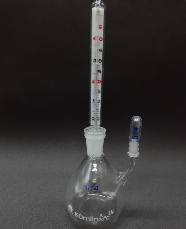 Picnómetro 50 Ml con Termómetro Jf Lhabo