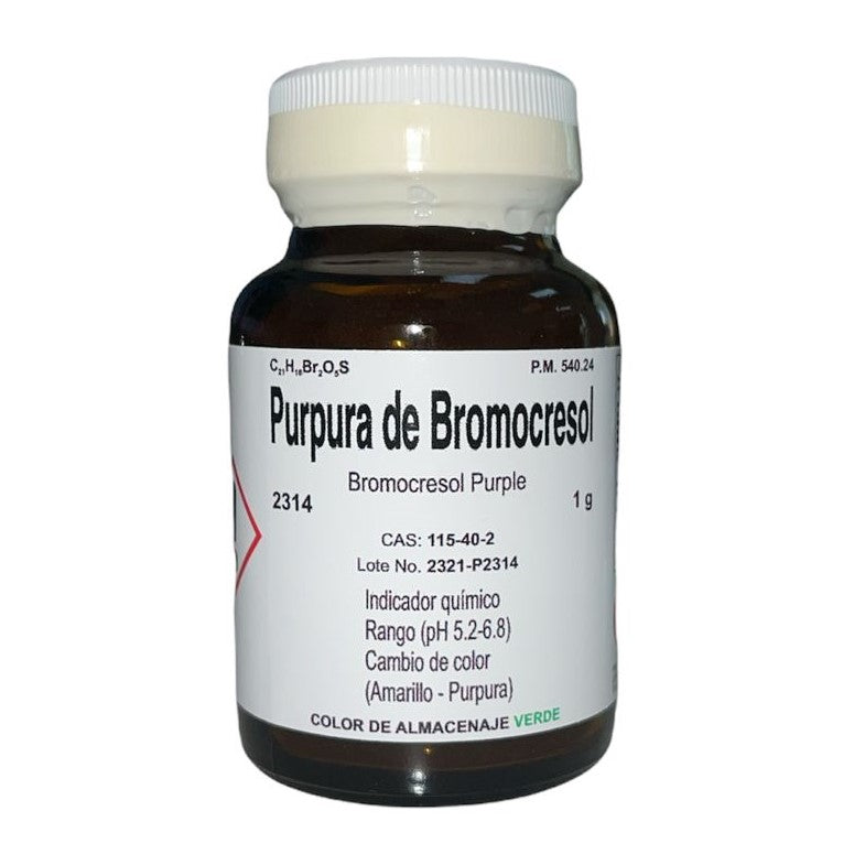 Púrpura De Bromocresol 1 G Fagalab Colorante ID-1645822