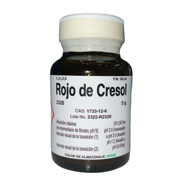Rojo de Cresol 5 G Fagalab Colorante