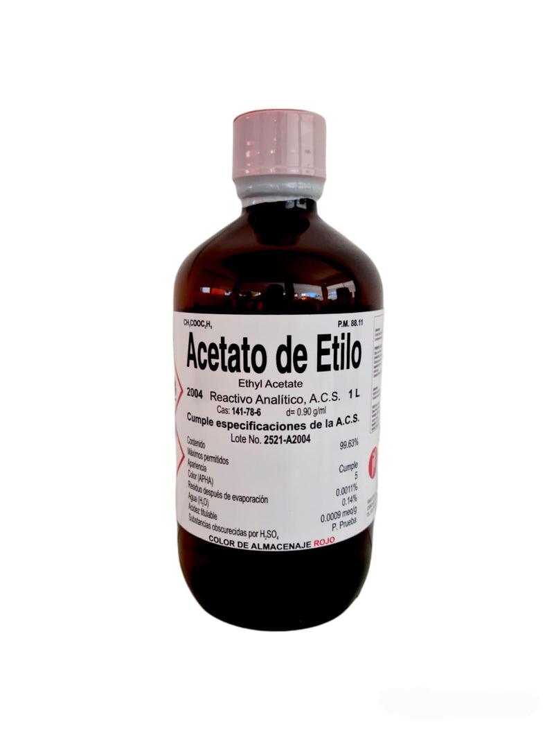 Acetato De Etilo 1 Litro Fagalab ID-1712021