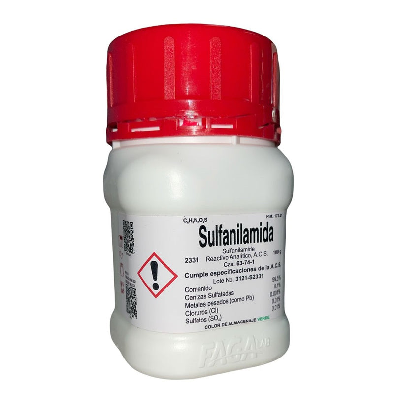 Sulfanilamida R. A. De 100 G Fagalab ID-1657490