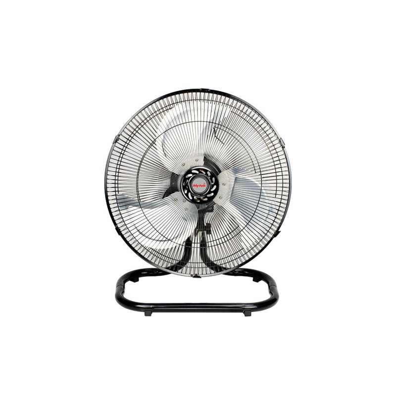 Ventilador De Pie/ De Piso 3315 Negro Con  3 Aspas, 18" Mytek ID-1674448